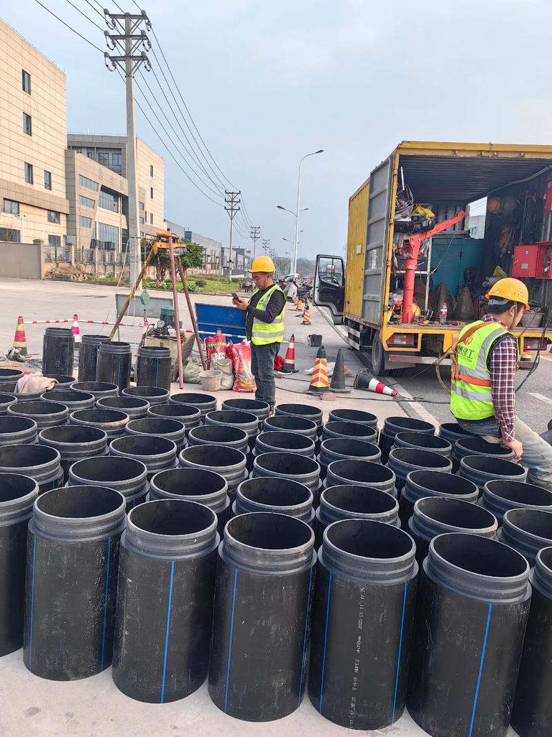 番阳镇管道短管置换