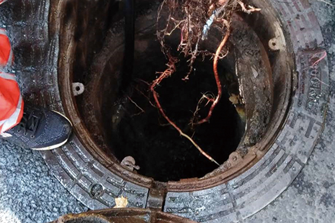 番阳镇管道预处理